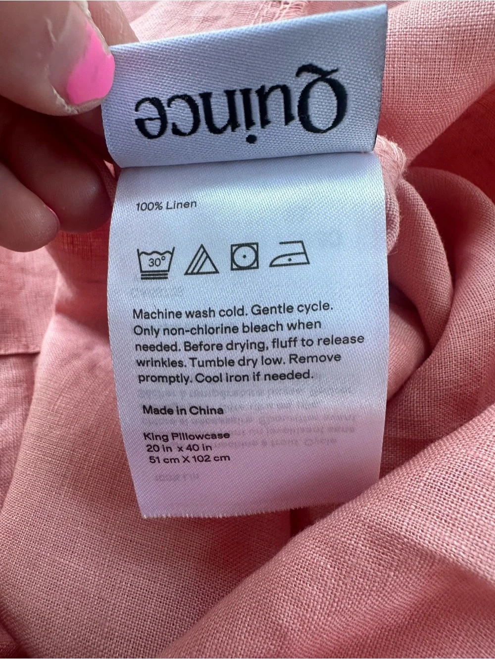Soft Rose Cotton Sheet Set - Minimalist Bedding